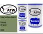 Preview: Mercedes-Benz, Moss Green, 803: 500ml Lackdose + 500ml Klarlack + 250ml Härter - Set, von ATW Autoteile West.